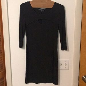 Black bodycon VICTORIAS SECRET dress size XS